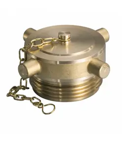 Tappo maschio UNI per idrante forma B