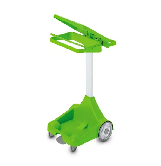 Carrello portarifiuti in polipropilene