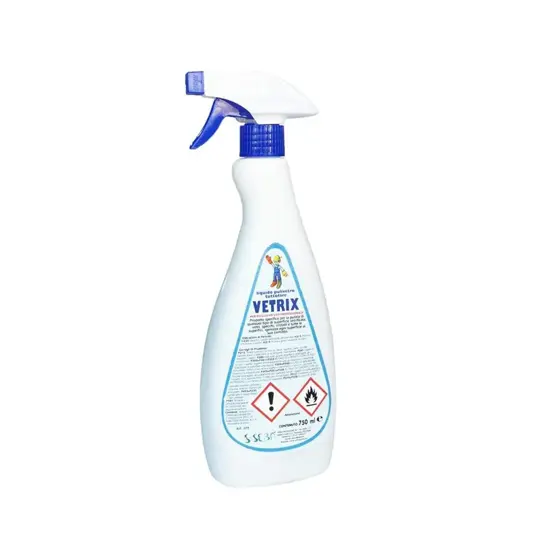 Liquido pulivetro con vaporizzatore