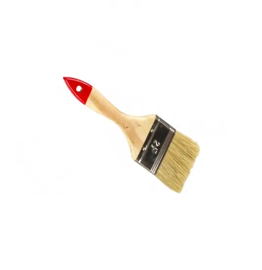 Pennello con manico in legno