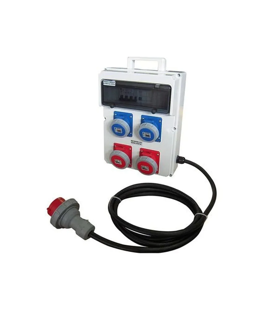 Quadro elettrico portatile IP66, protezione magnetotermica differenziale