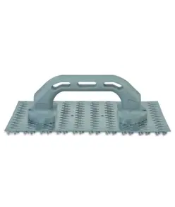 Rasatore per intonaco a denti di lupo
