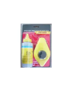Tracciarighe in plastica con polvere e livella