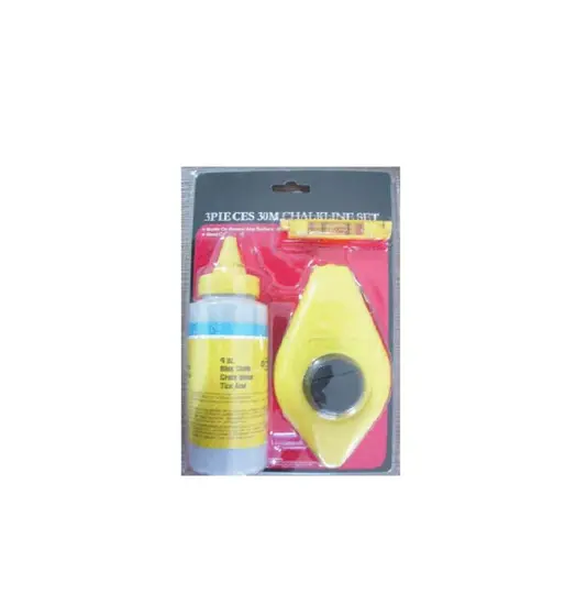 Tracciarighe in plastica con polvere e livella