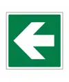 adesivi emergenza uscita a sinistra