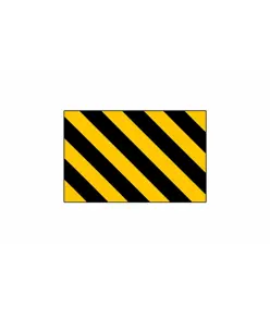 Adesivi strisce giallo nere per segnaletica
