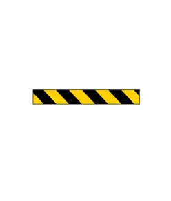 Adesivi strisce giallo nere per segnaletica