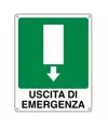 adesivi "Uscita di emergenza"