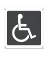 adesivi "WC DISABILE"