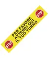Adesivo per pavimenti calpestabile attendi qui il tuo turno