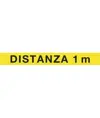 Adesivo per pavimento distanza 1 m