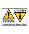 Adesivo 'pericolo'