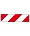 Adesivo rifrangente a strisce bianco/rosse