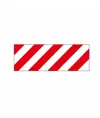 Adesivo rifrangente  bianco/rosso