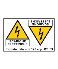 Adesivo 'scariche elettriche'