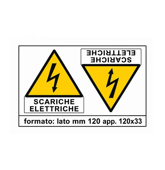 Adesivo 'scariche elettriche'