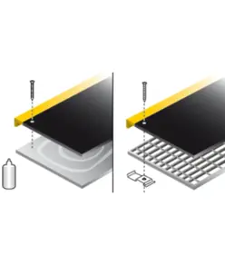 angolari antiscivolo per scale