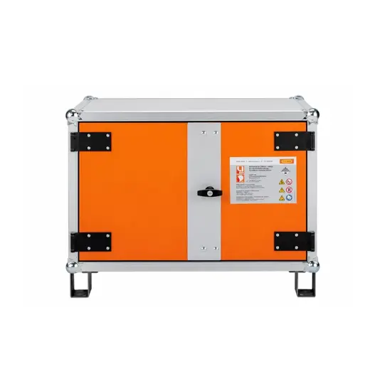 Armadio di stoccaggio batterie al litio