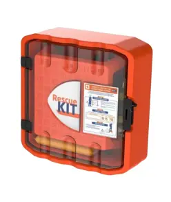 Armadio elettro soccorso completo con DPI e attrezzature dielettriche