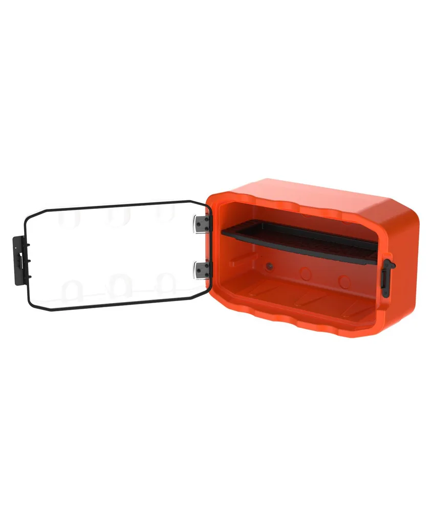 Armadio elettro soccorso vuoto per protezione da elettricità, 790x400x280 mm - porta trasparente