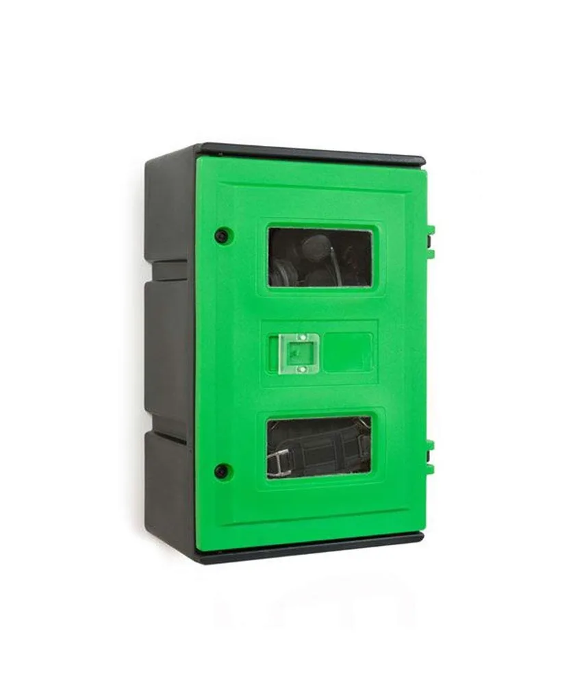 Armadio murale per autorespiratore Drager, dimensioni: 87x57x38 cm