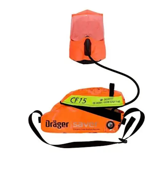 Autorespiratore a ciclo aperto di emergenza Drager Saver CF15