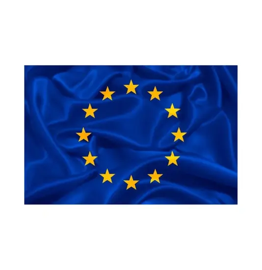 Bandiera Europa stampata