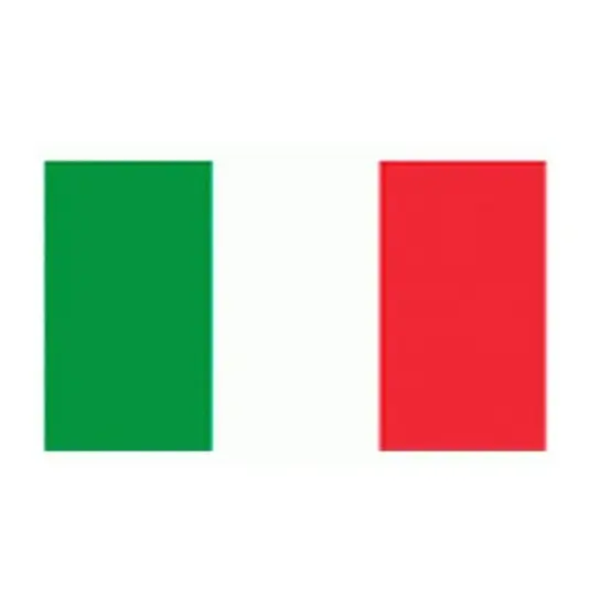 Bandiera Italia cucita