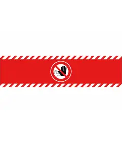 Banner divieto di accesso