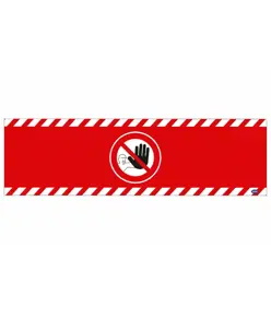 Banner divieto di accesso
