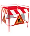 Barriera di recinzione per chiusini