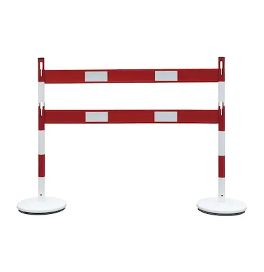Barriera di sicurezza  con basi appesantite