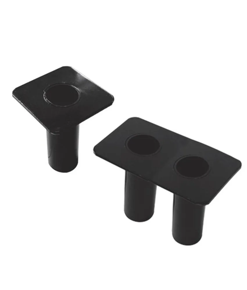 Bussole da interrare per barriere 40/60 mm, Bussole di fissaggio da interrare - specifiche per barriere diametro 40/60 mm
