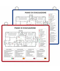 buste sospese con gancio  in formato A3 orizzontale