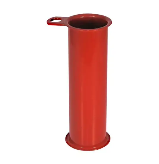 Canotto da interrare per paletto in ferro