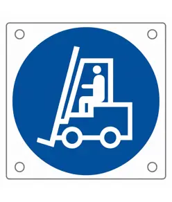 cartelli di obbligo  carrello elevatore