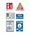 cartelli in kit per cabina da 20.000V