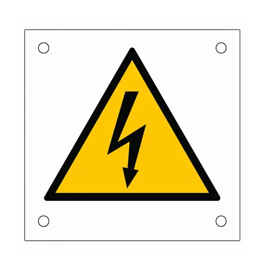 Cartelli  pericolo elettricità