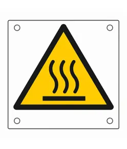 Cartelli pericolo  superficie calda