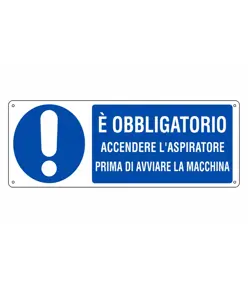etichette adesive  accendere l'aspiratore prima di avviare la macchina