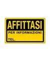 Cartello "affittasi per informazioni"