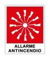 Cartello 'allarme antincendio'