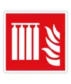 Cartello antincendio 'batteria fissa'
