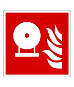Cartello antincendio 'estintore fisso antincendio'