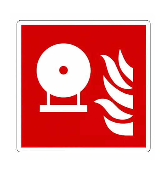 Cartello antincendio 'estintore fisso antincendio'