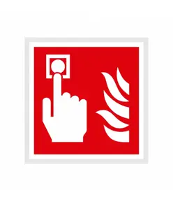 Cartello antincendio 'pulsante allarme antincendio'