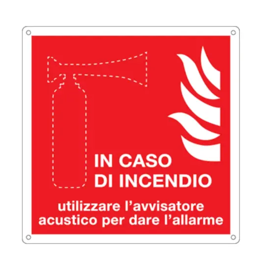 Cartello antincendio