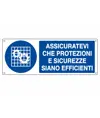 etichette adesive
  assicuratevi che protezioni e sicurezze siano efficienti