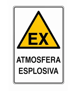 Cartello 'Atmosfera esplosiva'