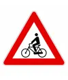 Cartello attraversamento ciclabile